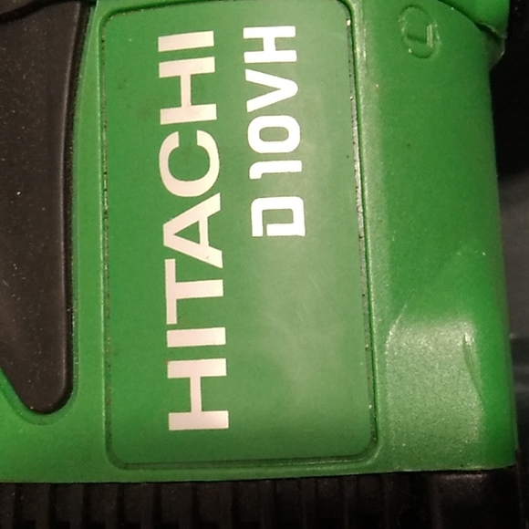 Hitachi Electric 3/8" Chuckless D 10VH Drill W/Side Handle & Crush Proof Case - Picture 4 of 7